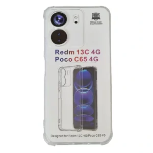 Husa Spate Silicon Slim pentru Xiaomi Redmi 13C 4G / Poco C65 Transparent
