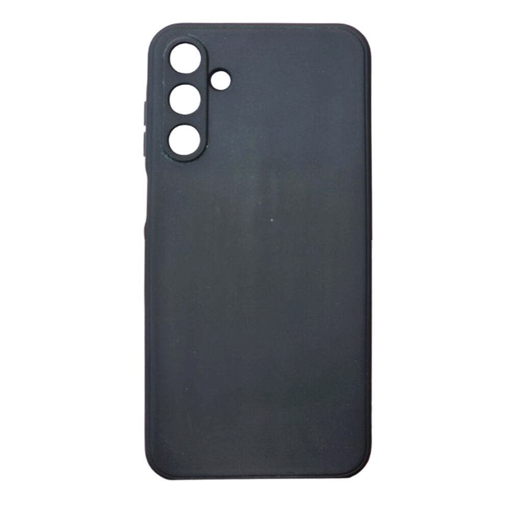 Husa Spate Silicon Slim Mat pentru Samsung Galaxy A15 Negru thumb