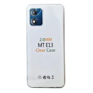 Husa Spate Silicon Slim pentru Motorola E13 Transparent