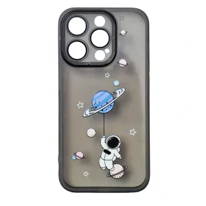 Husa Spate Ultra Trendy pentru iPhone 15 Pro Space 2 Transparent