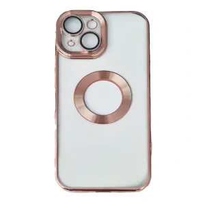 Husa Spate Beauty Lens Frame Joe pentru iPhone 15 Roz