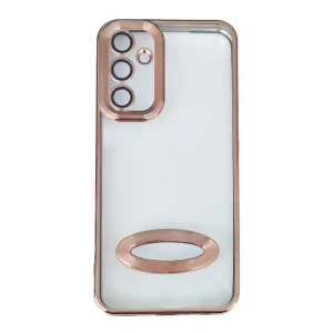Husa Spate Beauty Lens Frame Joe pentru Samsung Galaxy A15 Roz