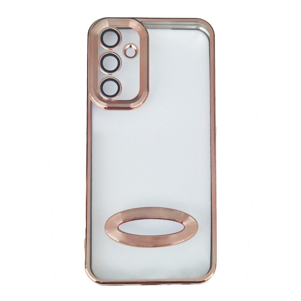 Husa Spate Beauty Lens Frame Joe pentru Samsung Galaxy A55 5G Roz thumb