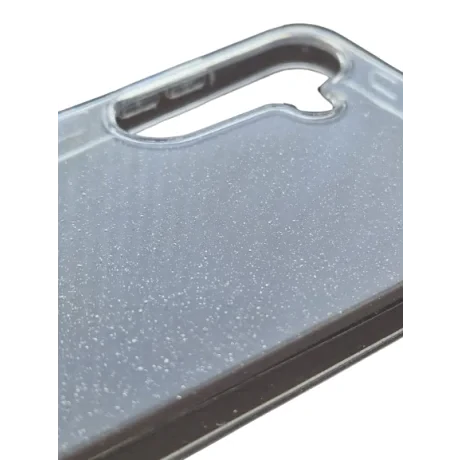 Husa Spate Fashion pentru Samsung Galaxy A35 Transparent/Glitter
