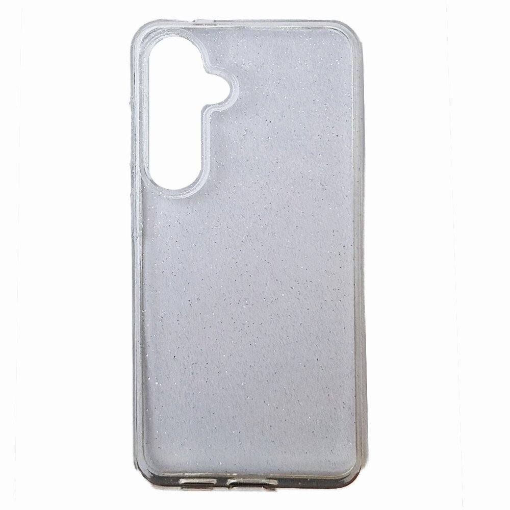 Husa Spate Fashion pentru Samsung Galaxy S24 Plus Transparent/Glitter thumb