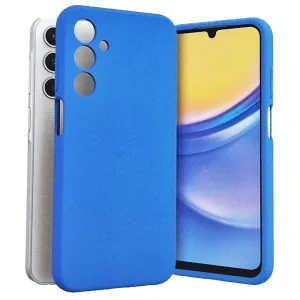 Husa Spate ArareeAero Typo Skin pentru Samsung Galaxy A15 Albastru