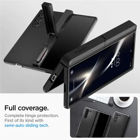 Spigen Tough Armor Pro P pentru  Samsung Galaxy Z Fold6 negru