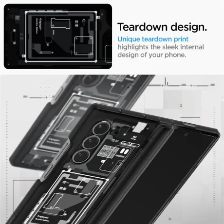 Husa Spigen Ultra Hybrid Pro, zero one - Samsung Galaxy Z Fold6