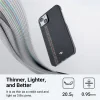 Husa Spate Pitaka Fusion Weaving MagEZ pentru iPhone 14 Plus Negru