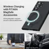 Husa spate Pitaka MagEZ 3 case pentru Samsung Galaxy S23 Ultra, Negru-Gri