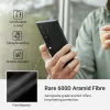 Husa spate Pitaka MagEZ 3 case pentru Samsung Galaxy S23 Ultra, Negru-Gri