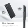 Husa spate Pitaka MagEZ 3 case pentru Samsung Galaxy S23 Ultra, Negru-Gri