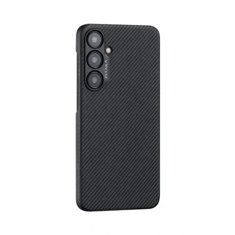 Husa Pitaka MagEZ 4 pentru Samsung Galaxy S24 Plus, Black/grey