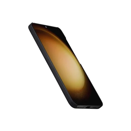 Husa Pitaka MagEZ 4 pentru Samsung Galaxy S24 Plus, Black/grey