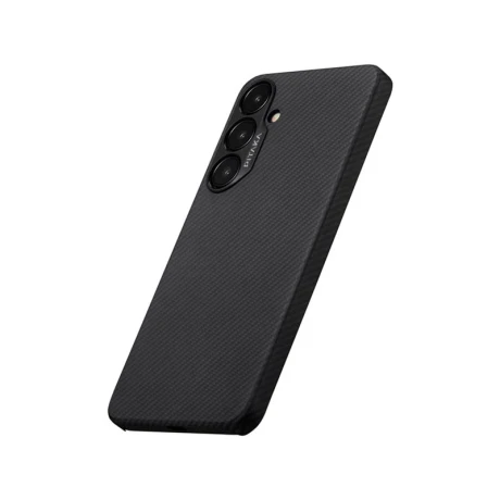 Husa Pitaka MagEZ 4 pentru Samsung Galaxy S24 Plus, Black/grey