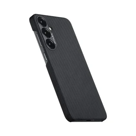 Husa Pitaka MagEZ 4 pentru Samsung Galaxy S24 Plus, Black/grey