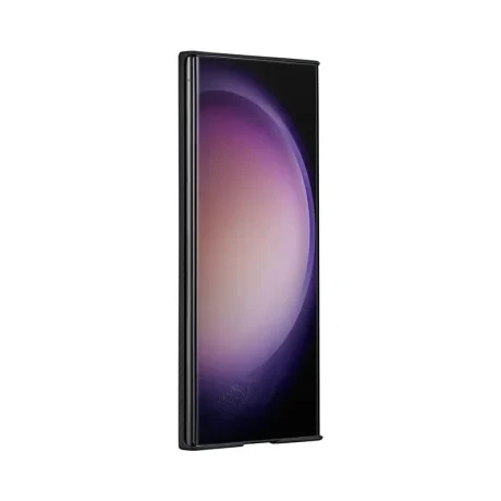 Husa spate Pitaka MagEZ 4 case pentru Samsung Galaxy S24 Ultra, Negru-Gri