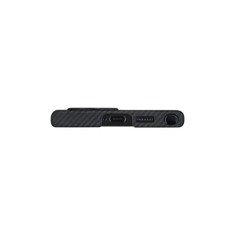 Husa spate Pitaka MagEZ 4 case pentru Samsung Galaxy S24 Ultra, Negru-Gri