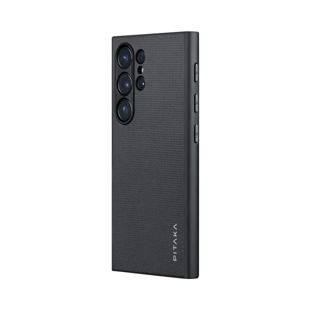 Husa Pitaka MagEZ Case Pro 4 pentru Samsung Galaxy S24 Ultra Negru-Gri