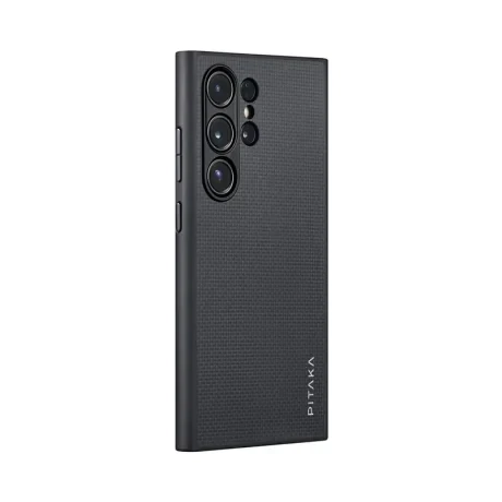 Husa Pitaka MagEZ Case Pro 4 pentru Samsung Galaxy S24 Ultra Negru-Gri