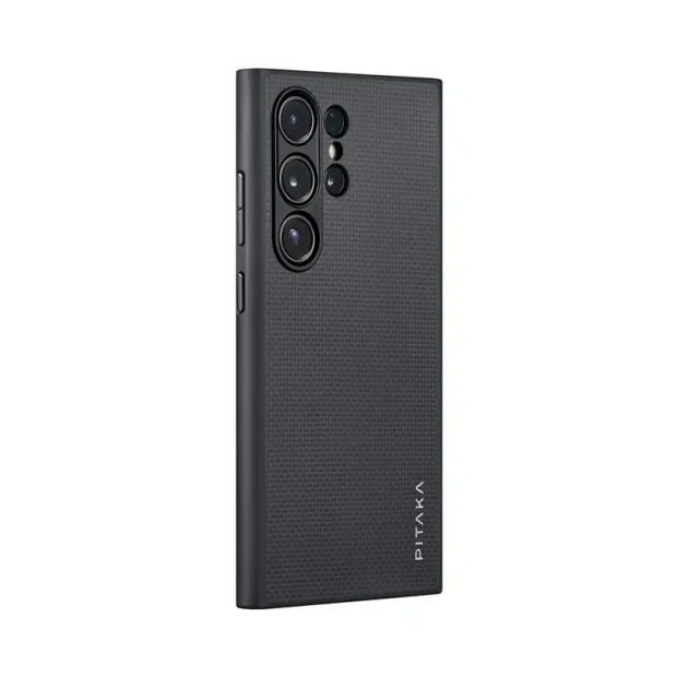 Husa Pitaka MagEZ Case Pro 4 pentru Samsung Galaxy S24 Ultra Negru-Gri
