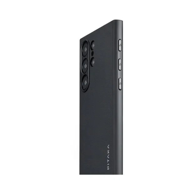 Husa Pitaka MagEZ Case Pro 4 pentru Samsung Galaxy S24 Ultra Negru-Gri