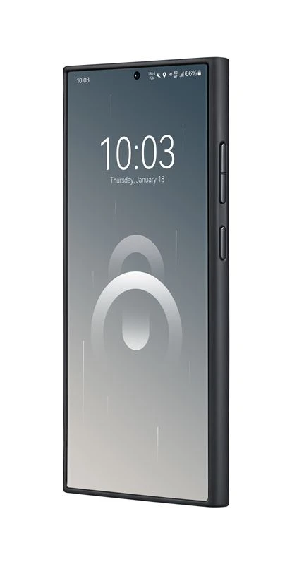 Husa Pitaka MagEZ Case Pro 4 pentru Samsung Galaxy S24 Ultra Negru-Gri thumb