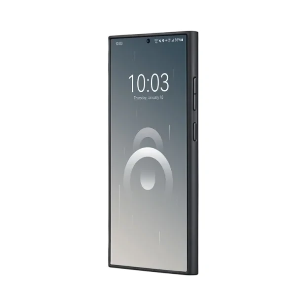 Husa Pitaka MagEZ Case Pro 4 pentru Samsung Galaxy S24 Ultra Negru-Gri