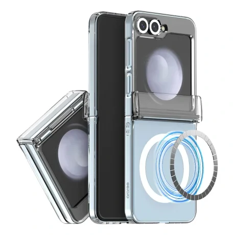 Husa Spate Araree Nukin 360 M pentru Samsung Galaxy Z Flip 6 Transparent