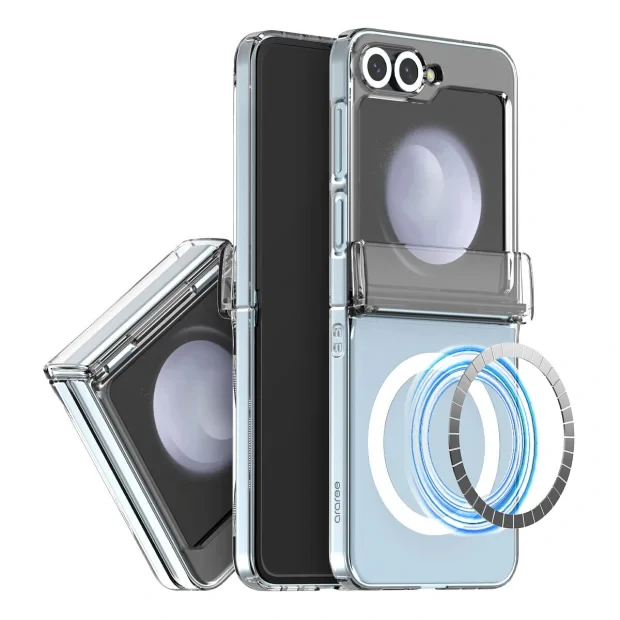 Husa Spate Araree Nukin 360 M pentru Samsung Galaxy Z Flip 6 Transparent