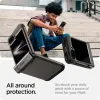 Husa Spigen Tough Armor Pro pentru Samsung Galaxy Z Flip6 gunmetal