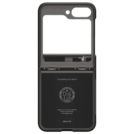 Husa Spigen Tough Armor Pro pentru Samsung Galaxy Z Flip6 gunmetal