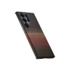 Husa spate Pitaka MagEZ 4 pentru Samsung Galaxy S24 Ultra, Sunset