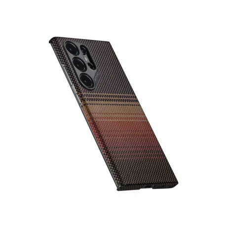 Husa spate Pitaka MagEZ 4 pentru Samsung Galaxy S24 Ultra, Sunset