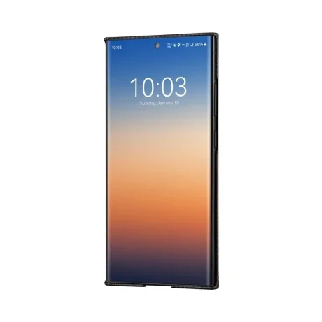 Husa spate Pitaka MagEZ 4 pentru Samsung Galaxy S24 Ultra, Sunset