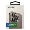 Folie Sticla Camera Individual Urban Gadgets Sapphire pentru iPhone 16/16 Plus Negru