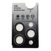 Folie Sticla Camera Individual Urban Gadgets Sapphire pentru iPhone 16 Pro/ iPhone 16 Pro Max Negru
