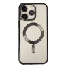 Husa Spate Beauty Lens Frame MagSafe pentru iPhone 16 Pro Max Negru