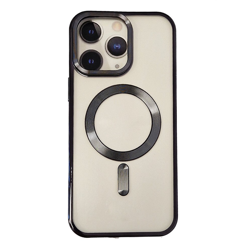Husa Spate Beauty Lens Frame MagSafe pentru iPhone 16 Pro Negru thumb