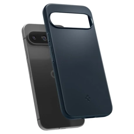 Spigen Thin Fit, ardezie metalica - Google Pixel 9 Pro/Pixel 9