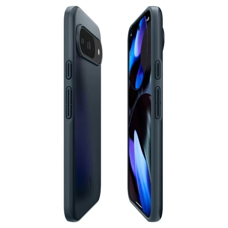 Spigen Thin Fit, ardezie metalica - Google Pixel 9 Pro/Pixel 9