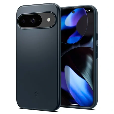 Spigen Thin Fit, ardezie metalica - Google Pixel 9 Pro/Pixel 9