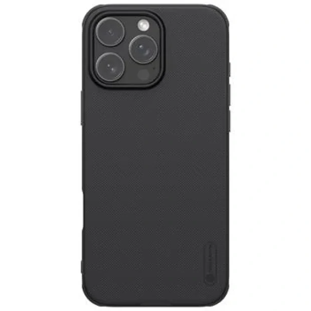 Husa Spate Nillkin Super Frosted PRO pentru iPhone 16 Pro Max Negru