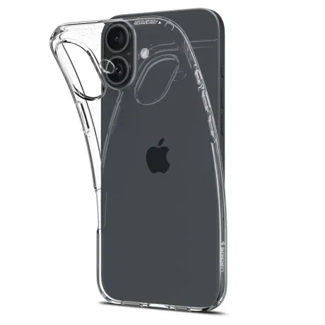 Husa Spate Spigen Cristal pentru iPhone 16 Transparent