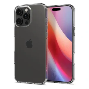 Husa Spate Spigen Cristal pentru iPhone 16 Pro Transparent