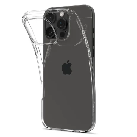 Husa Spate Spigen Cristal pentru iPhone 16 Pro Transparent