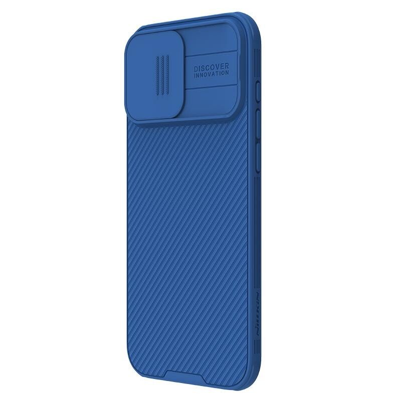 Husa Spate Nillkin CamShield PRO pentru iPhone 16 Pro Max Albastru thumb