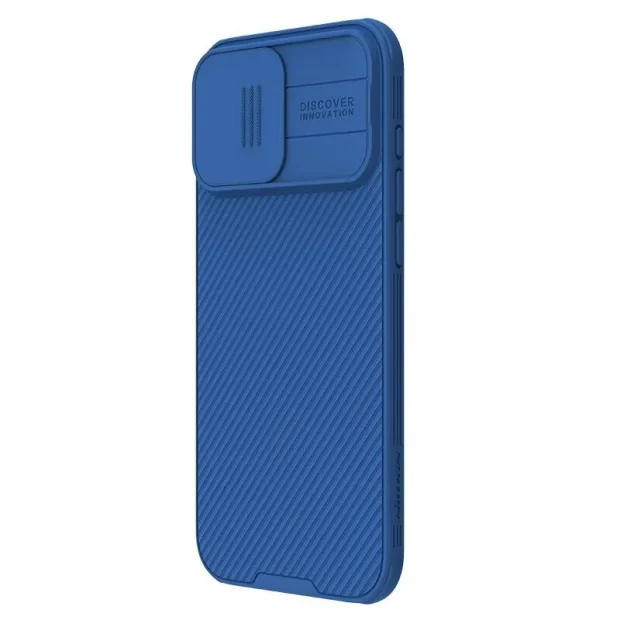 Husa Spate Nillkin CamShield PRO pentru iPhone 16 Pro Max Albastru