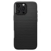 Husa Spate Spigen Liquid Air pentru iPhone 16 Pro Max Negru
