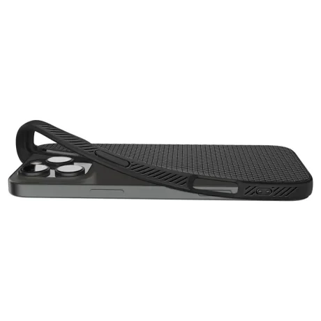 Husa Spate Spigen Liquid Air pentru iPhone 16 Pro Max Negru
